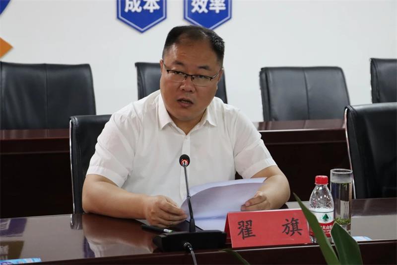 貴陽(yáng)市政協(xié)副主席、清鎮(zhèn)市委書(shū)記付濤一行到明泰鋁業(yè)考察